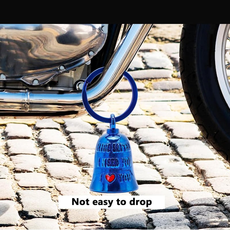 CYZBTBl Motorcycle for Bells - Motorcycle Angel Bell for Men Women,Bell Biker Accessory,Guard Riding Safety - Image 2